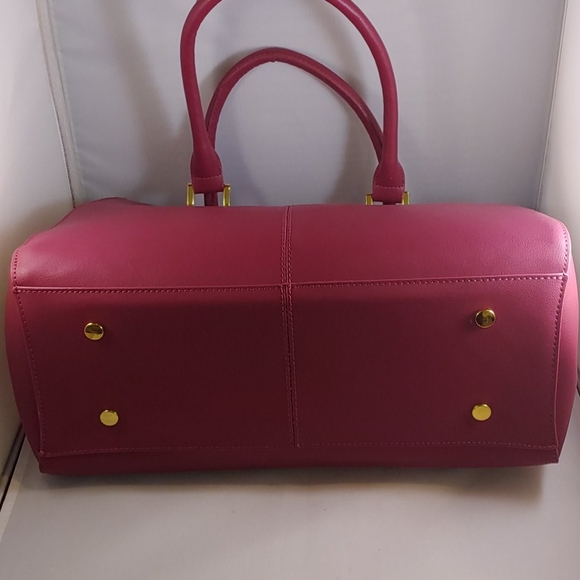 BRAND NEW JOY MANGANO LEATHER SHOULDER/TRAVEL BAG - Picture 4 of 8